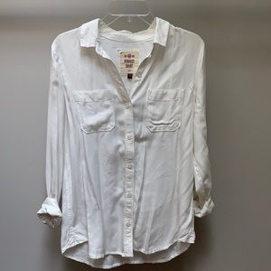 White button down shirt medium